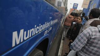 Corredor vial: Protransporte justifica uso de buses con deudas por papeletas