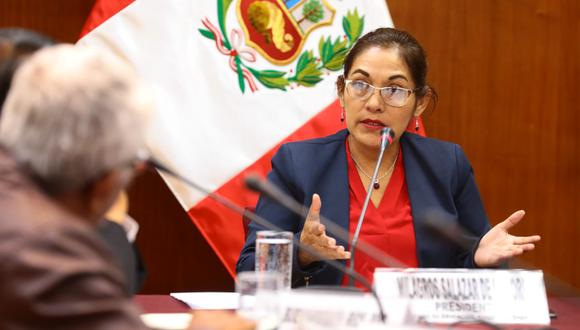La congresista Milagros Salazar señaló que en su agrupación que se respetan las posiciones de sus colegas. (Foto: Congreso)