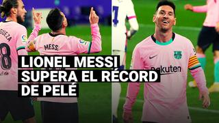 Lionel Messi se convierte en el jugador con más goles con una sola camiseta