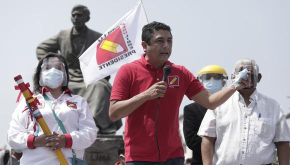 Bermejo, quien llegó al Congreso gracias a Perú Libre, quiere que un testimonio no sea tomado en cuenta. (Foto: GEC)