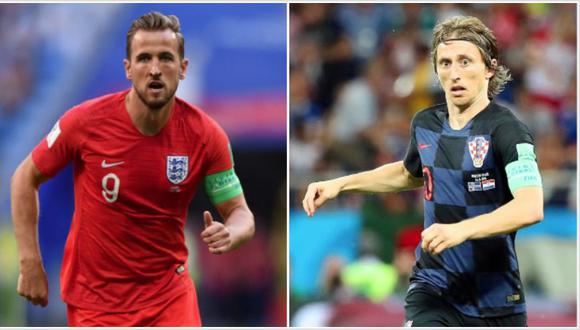 Inglaterra vs. Croacia: chocan en Londres por la UEFA Nations League. (Foto: AFP / EFE)