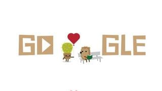 San Valentín: Google celebra el día del amor con este tierno doodle