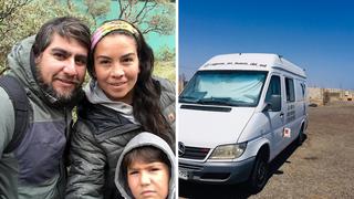 Coronavirus en Perú: Familia chilena vive aislada en un furgón en medio del desierto de Cañete