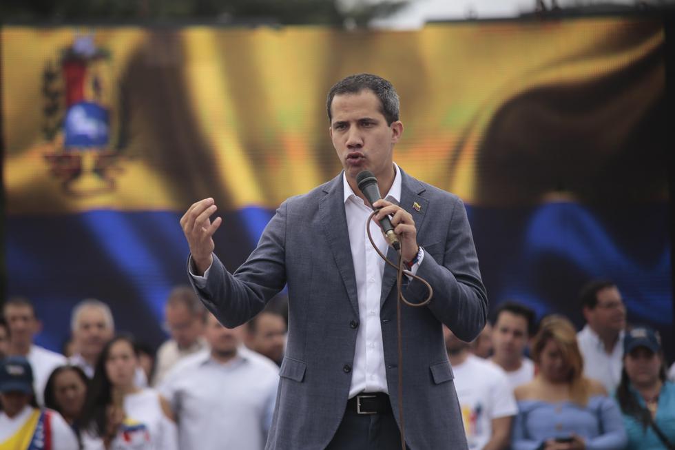 Juan Guaidó, presidente interino de Venezuela. (Foto: EFE)