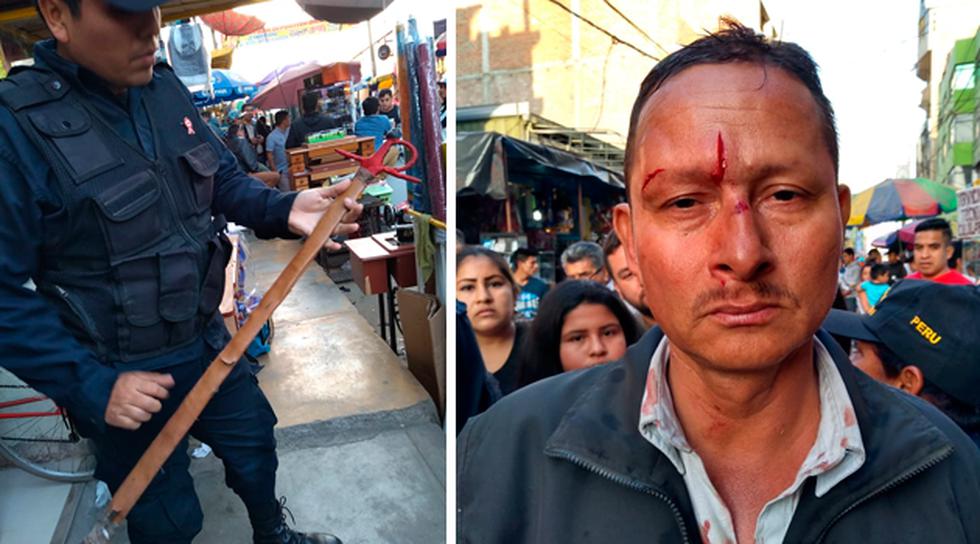Vendedor de celulares agrede con espada a Juan Colina Trejos en Trujillo. (La industria)