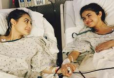 Selena Gómez recibe donación de riñón de su mejor amiga