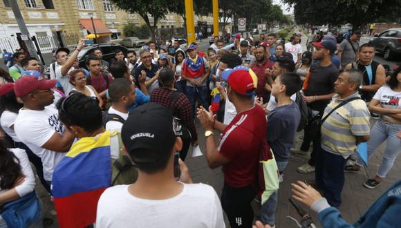 Los venezolanos rechazaron el inicio del segundo mandato de Nicolás Maduro. (Mario Zapata/Grupo El Comercio)