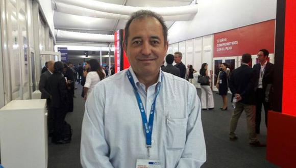 David Córdova, presidente del Grupo Invertir. (Alberto Mendieta)