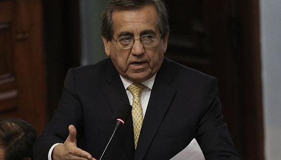 Jorge del Castillo demandó al gobierno que separe a exmiembros de la DINI. (Anthony Niño de Guzmán)
