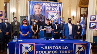 Elecciones 2021: Podemos Perú solicita revisión de actas electorales de comicios del 11 de abril