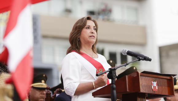 Dina Boluarte aceptó la renuncia de Morgan Quero (Foto: GEC).