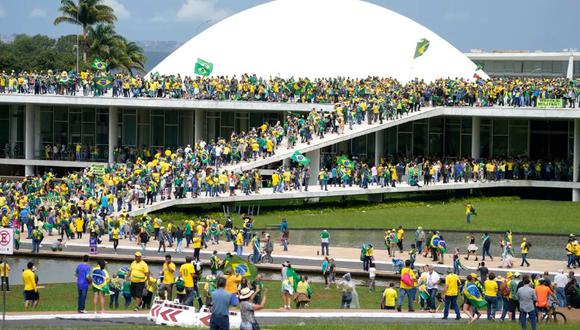 Congreso Nacional de Brasil, en Brasilia. (Foto: AP/Eraldo Peres)