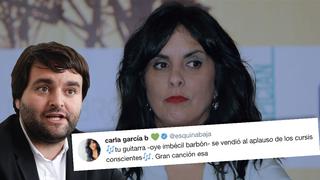 Carla García a Alberto de Belaunde: '¡Chupamedias! Siempre quieres quedar bien ante cámaras'