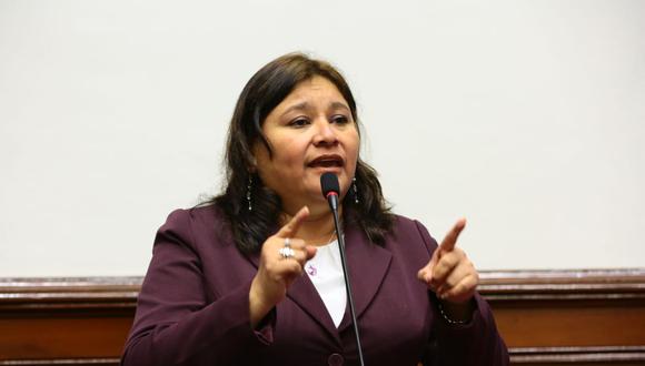 La congresista Janet Sánchez advirtió que la Comisión de Ética no sesiona desde el 8 de julio. (Foto: Congreso)