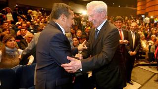 Ollanta Humala evitó responder las críticas de Mario Vargas Llosa