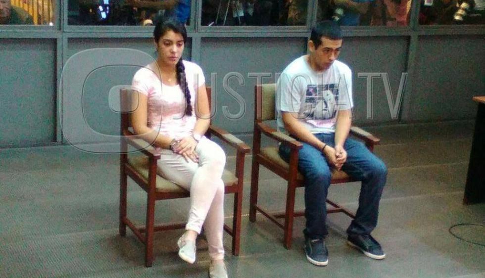 Marco Arenas y Fernanda Lora fueron condenados a 20 años de prisión por asesinato de empresaria panadera. (Justicia TV)