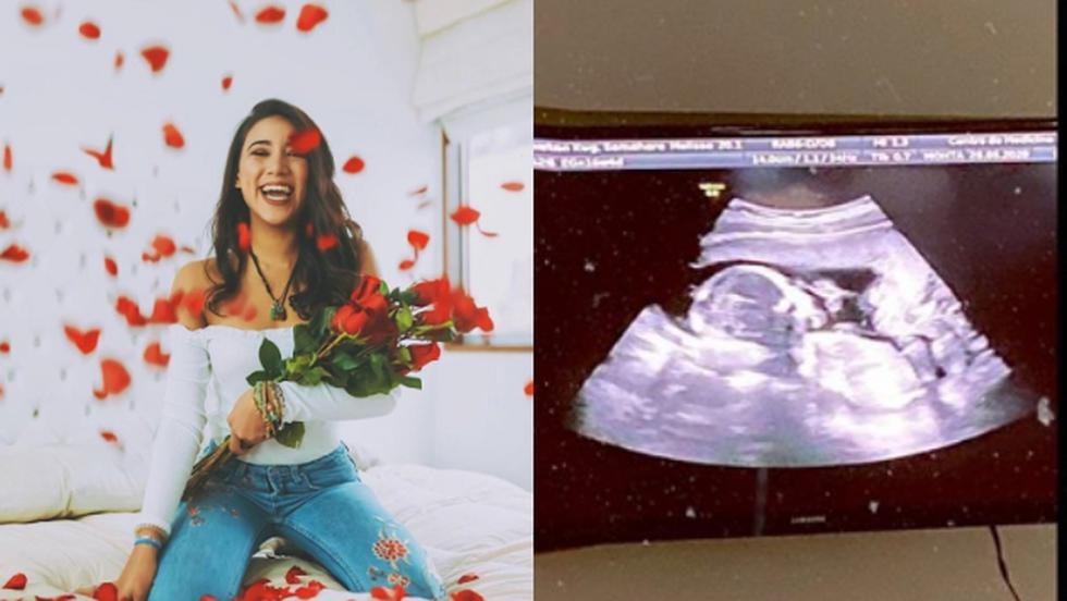 Samahara confirmó su embarazo compartiendo la imagen de su ecografía en Instagram. (Instagram)
