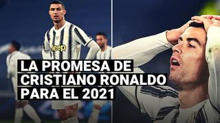 Cristiano Ronaldo se pronunció después de cerrar el 2020 con una derrota