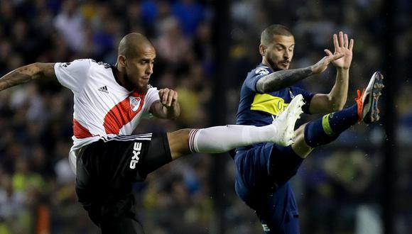 Boca Juniors vs. River Plate, la final soñada, que se juega por la gloria y millonarios ingresos. (EFE)