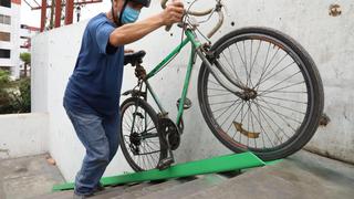 Magdalena instala rieles para acceso a ciclistas en puentes y escaleras a Costa Verde
