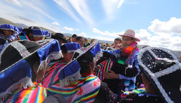 El jefe de Estado desarrolla actividades en la región Puno.