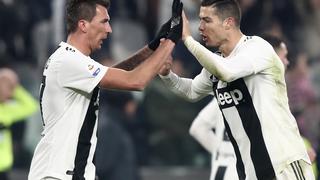 Juventus venció 1-0 a la Roma con gol de Mandzukic por la Serie A [FOTOS]