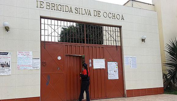 Este es el colegio donde estudia la adolescente herida. (Patricia Chumo/Perú21)
