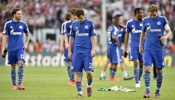Schalke 04 despidió a dos jugadores tras última derrota ante Colonia. (AP)