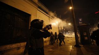 Policía insiste en que no usó canicas ni perdigones de plomo durante la protesta del último sábado en Lima