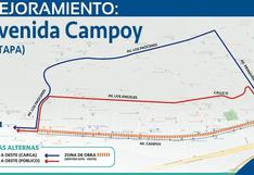 Municipalidad de Lima aplica plan de desvío en San Juan de Lurigancho por obras en Av. Malecón Checa