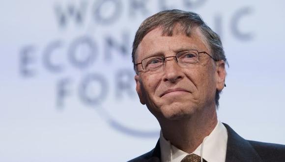 MILAGRO PERUANO. Para Bill Gates, hay suficientes recursos para superar males y otros problemas. (AP)