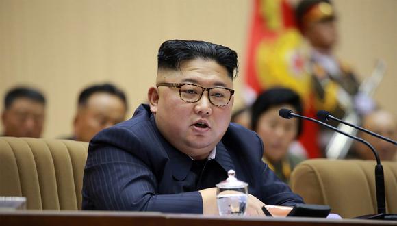 Kim Jong Un, líder de Corea del Norte. (Foto: AFP)