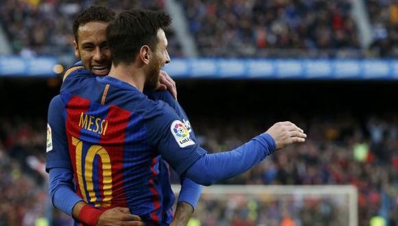 Lionel Messi marcó el 2 a 0. (Reuters)