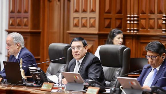 JUNTOS Y REVUELTOS. Soto es respaldado por bancadas con representación en la Mesa Directiva.. (Foto: Congreso de la República)