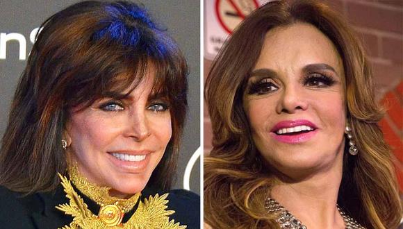 Verónica Castro y Lucía Méndez son parte del medio desde los años 70 y desde aquellos año, la revalidad entre ambas es constante (Foto: Televisa)