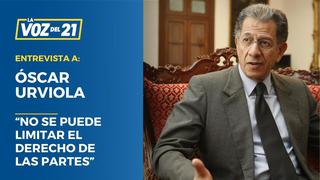 Óscar Urviola: “No se puede limitar el derecho de las partes”