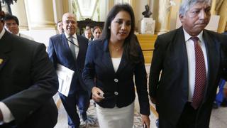 Ana María Solórzano: Oposición califica de soberbia a titular del Parlamento