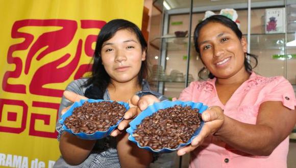 Más de 17 mil familias eligieron cultivar café en lugar de la hoja de coca, informó Devida. (Difusión)