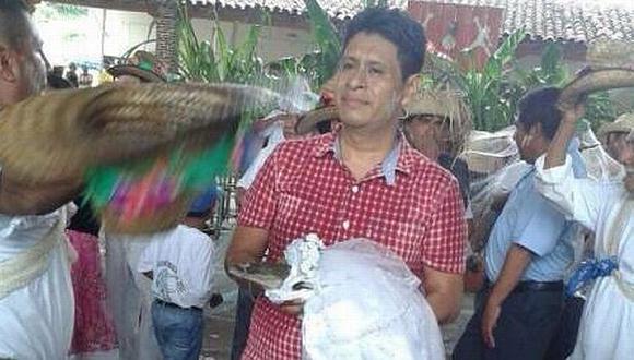 Alcalde se casa con un lagarto en un rito ancestral en México. (sdpnoticias.com)