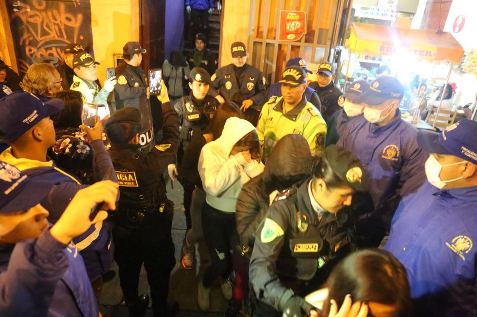 Se comprobó que desde tempranas horas del día estas inmediaciones se ejercían la prostitución clandestina. (Foto: Municipalidad de Lima)