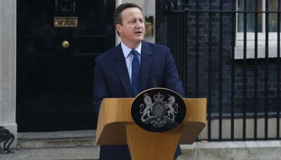 David Cameron anunció su dimisión en octubre tras victoria del Brexit. (AP)