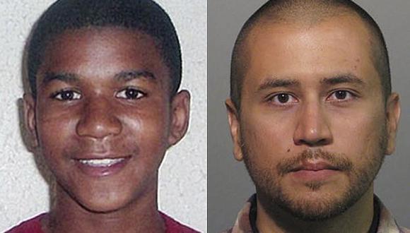 Martin y Zimmerman, detenido hoy. (AP)