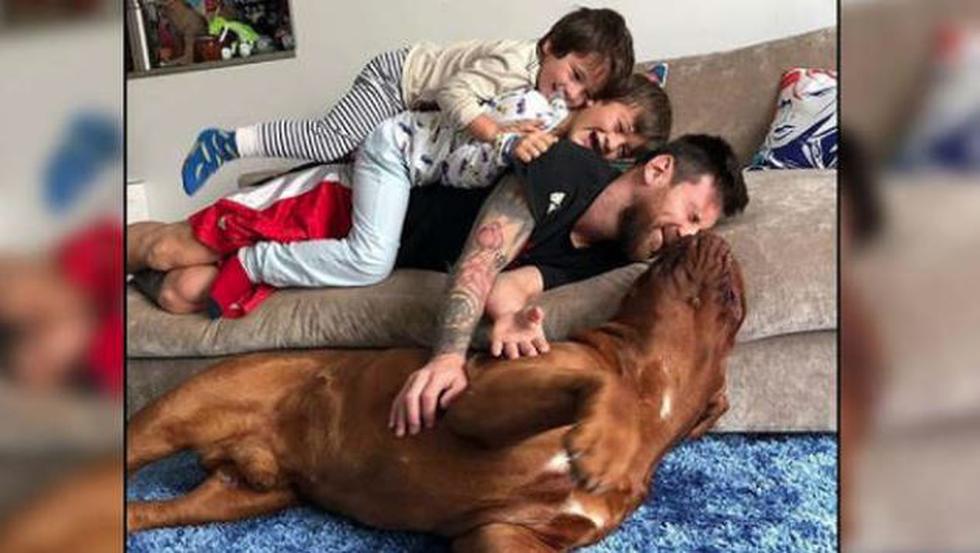 Crack argentino publicó tierna imagen de sus días familiares en Instagram.
