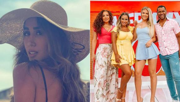 Esto dijeron Christian Domínguez, Janet Barboza, Brunella Horna y Jazmín Pinedo tras defensa de la modelo. (Foto: Instagram).