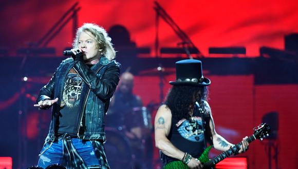 Concierto de Guns N' Roses cambiaría de fecha por coronavirus. (Foto: AFP)