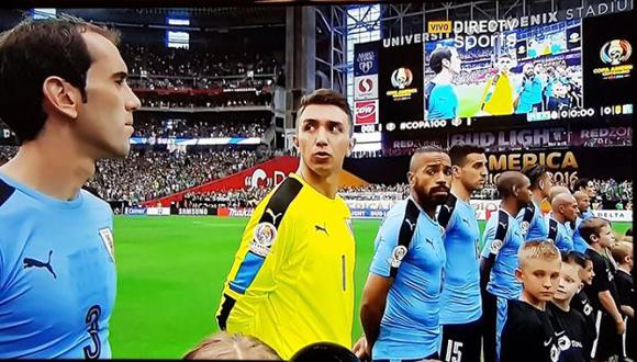 Blooper en la Copa América Centenario: Sonó himno de Chile en lugar del de Uruguay. (Directv)