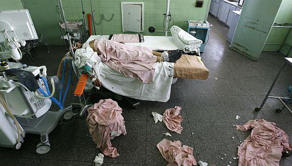 Hay hospitales públicos que están en condiciones infrahumanas. (USI)