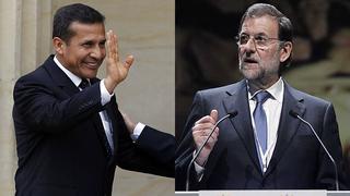 Humala será primer líder sudamericano en reunirse con Rajoy