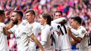 Real Madrid venció 3-1 al Atlético de Madrid y se quedó con el derbi madrileño