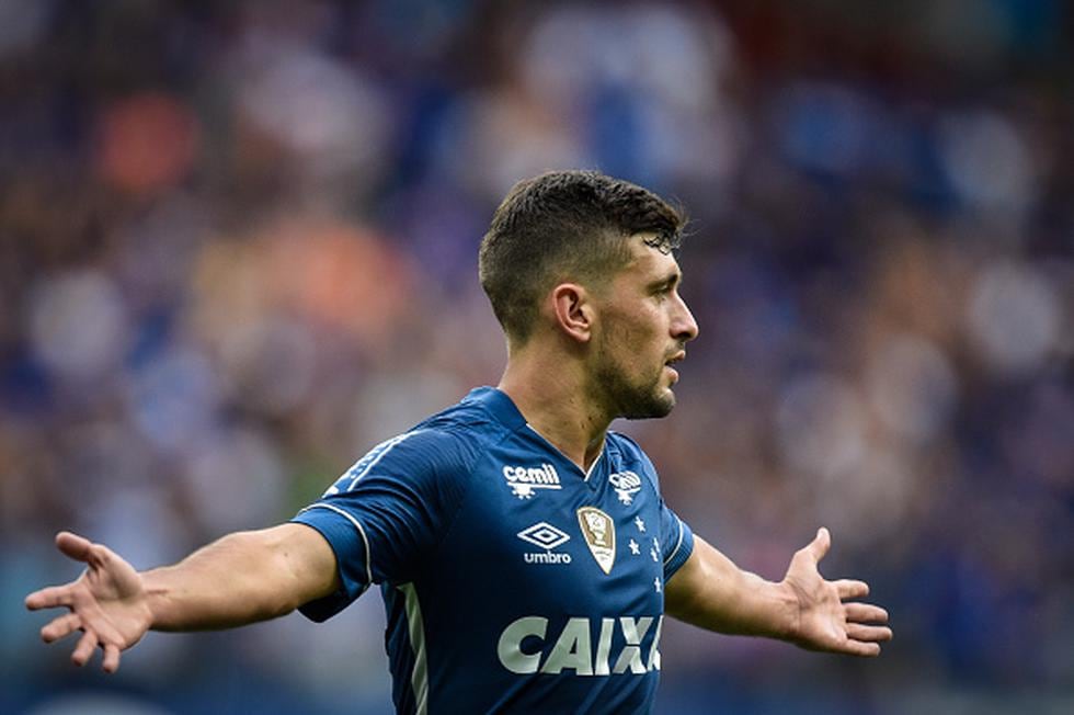 Giorgian De Arrascaeta juega en el Cruzeiro de Brasil. (Getty Images)